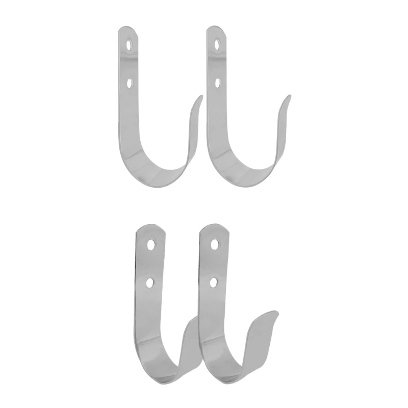 Marine J Shaped Hook Wall Mount Hanger For Wall Mounting On Ships And Campers