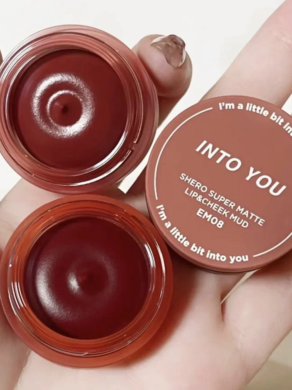 Into You Canned Lip Mud Matte Velvet Whitening Long Lasting Lip Frost Lip Glaze Natural Bare Color