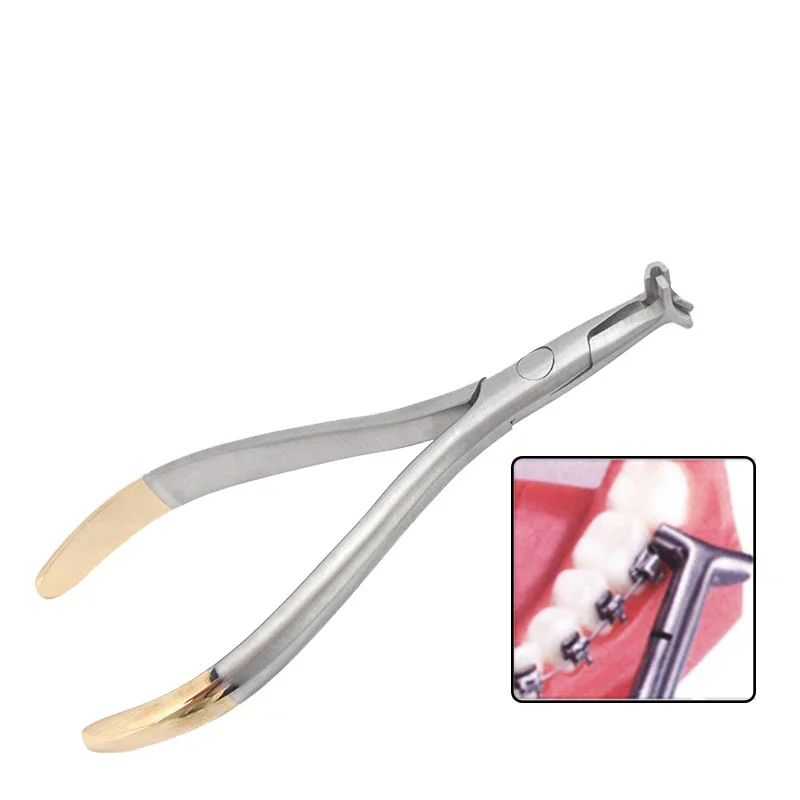 Dental Orthodontic End NiTi Bending Plier Arch Wire Distal End Back Bend Forceps Pliers Instrumen Dentist Stainless Steel Tools