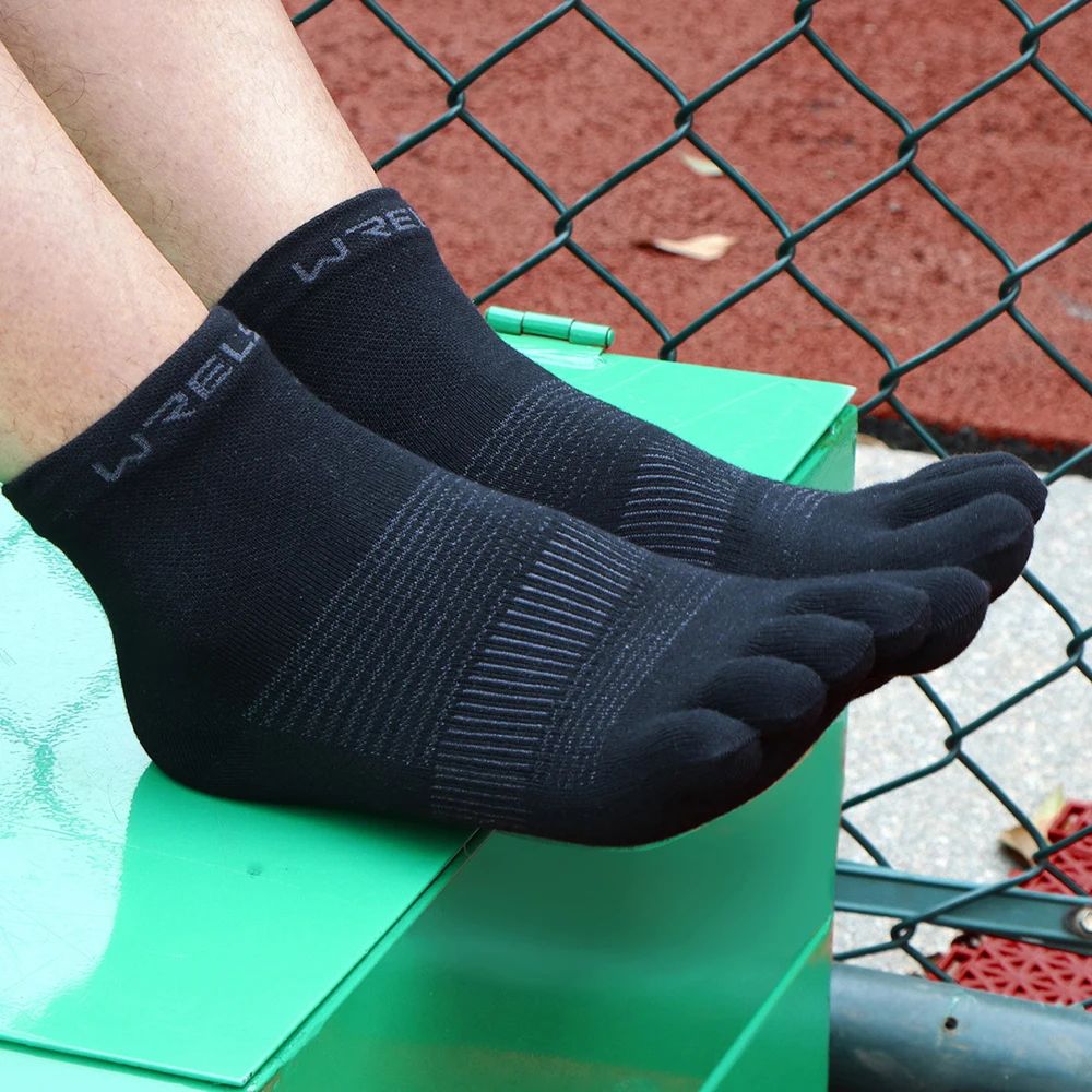 1/2/4 Paar COOLMAX Zehensocken für Sport, Laufen, Feuchtigkeitsableitung, Fünf-Zehen-Socken, atmungsaktiv, leicht, für Marathon und Sport – Detail 6