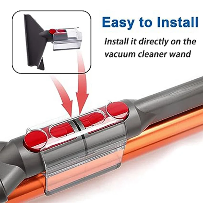 Cocok untuk Dyson Vacuum Cleaner Bracket Storage Bracket disertai klip aksesoris kepala hisap klip