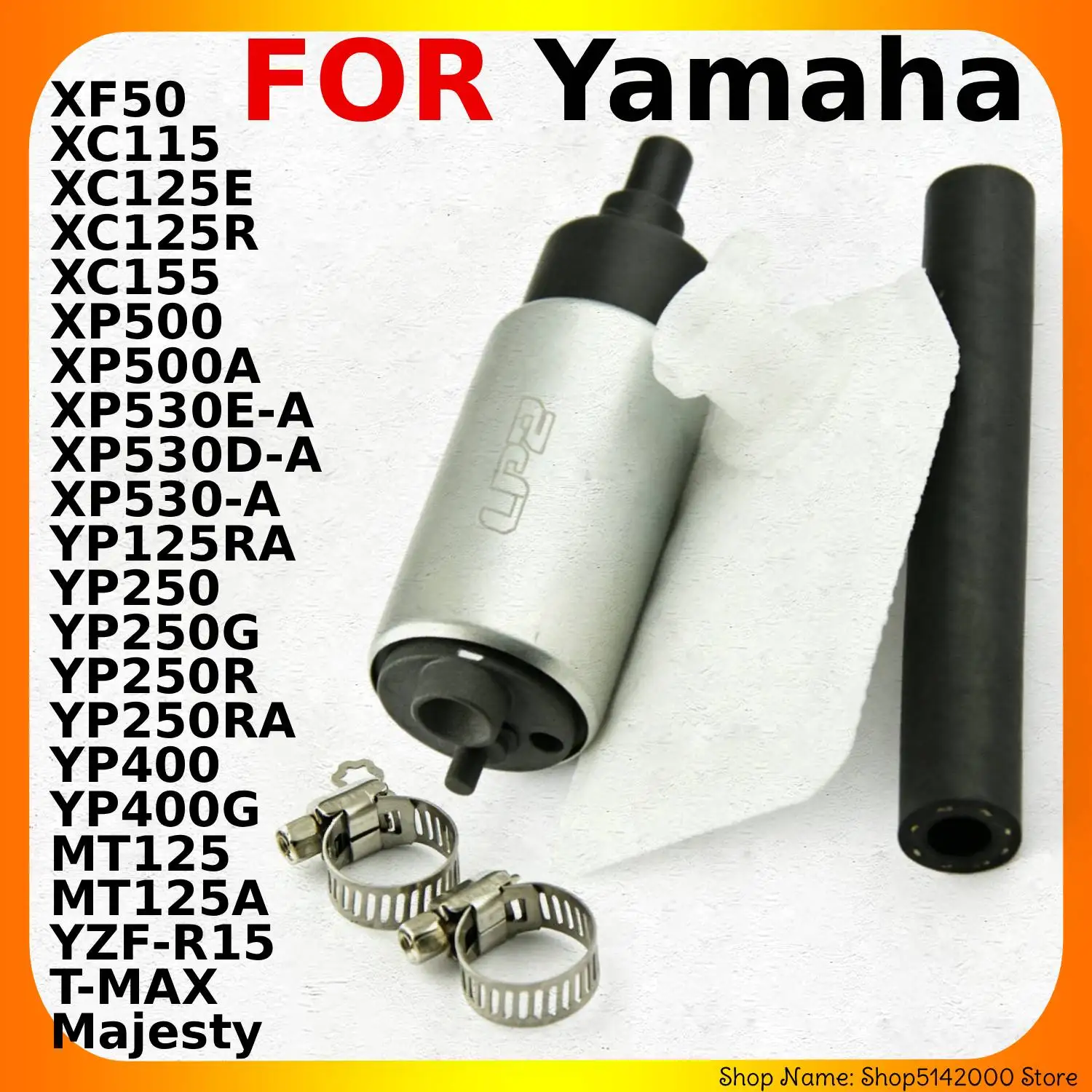 Bomba De Combustível Da Motocicleta, Yamaha XF50 C3 XF50 GIGGLE XF50 VOX XF50L VOX LIMITED XC115 D'elight XC125E, OEM:3B3-13907-00