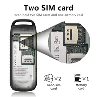 SERVO Mini Mobile Phone 2 SIM Cards Magic Voice Bluetooth Dialing Blacklist Low Radiation Smallest Button Cellphones Four Colors 3
