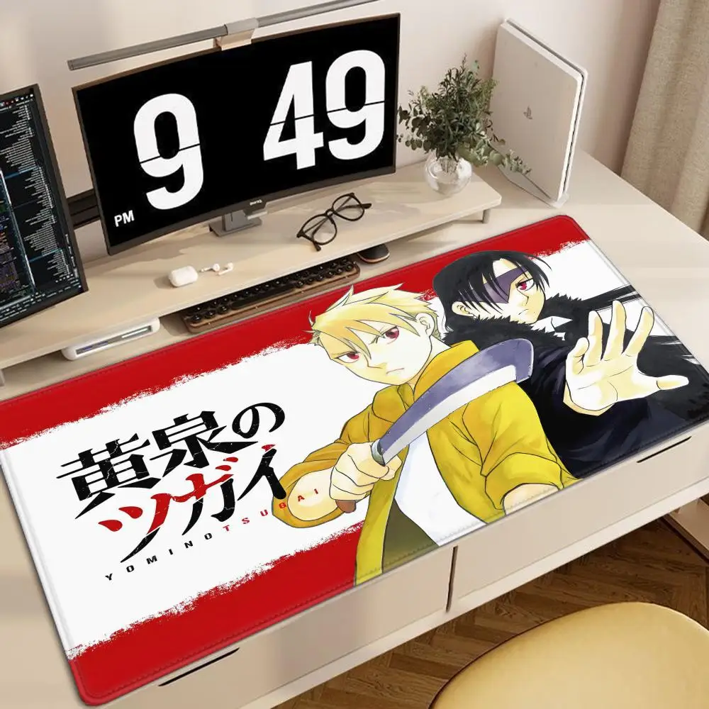

Большой коврик для мыши и клавиатуры Battle Anime Yomi no Tsugai Yuru Asa XXL, настольный коврик для игр и офисной работы