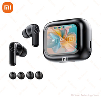 Xiaomi Wireless Bluetooth Headset LX-10 LCD Touch Screen Sports Headset ANC Earbuds Bluetooth Headset with Built-in Microphone