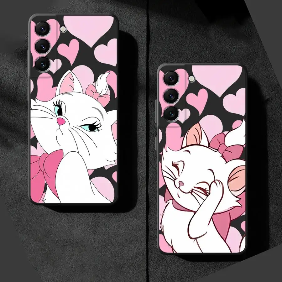 Disney Marie Cat Phone Case for Samsung Galaxy A10 A10e A10s A20 A20s A04s A30 A02 A40 A02s A03 A05 A05s A50 A05s A06 Cover