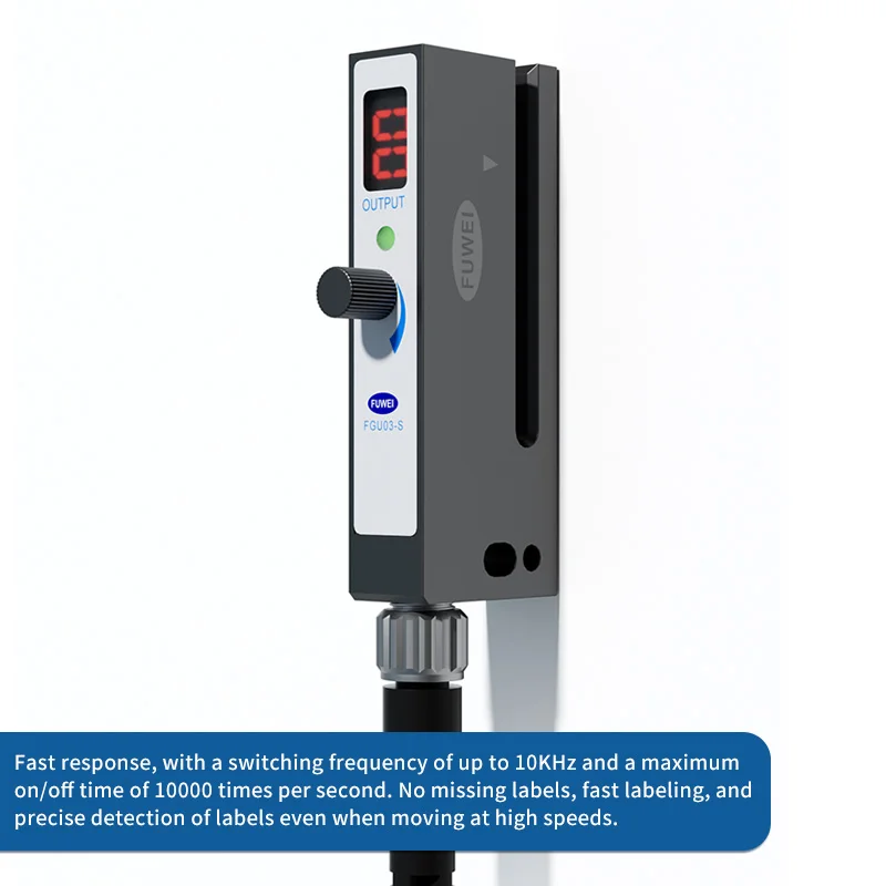 FGU03-S Labeller dedicated photoelectric sensor adhesive labeling machine slot type 3M non transparent label sensor