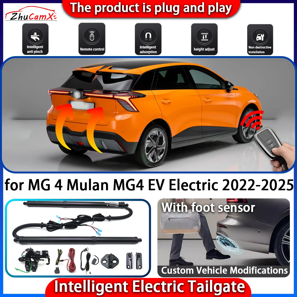 

Smart Powered Tailgate System for MG 4 Mulan MG4 EV Electric 2022-2025 Automatic Intelligent Electric Trunk Lift Control Kit