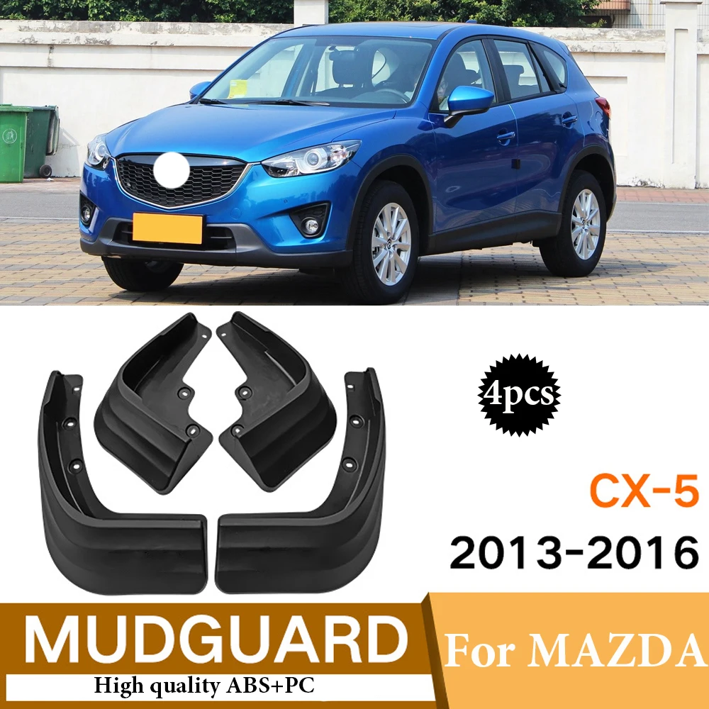 

4PCS for mazda cx5 cx-5 2012-2016 Mudguards Fender Mud Flap Guard Splash Mudguard Fenders Mudflaps car accessories Front Rear