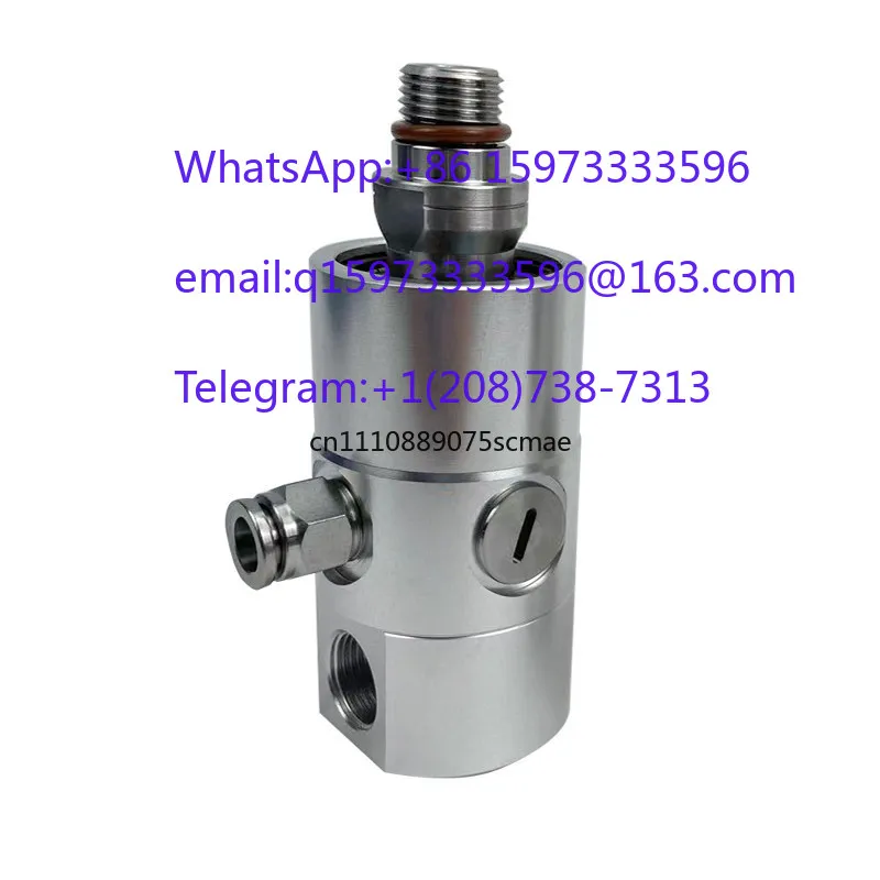 Industrial High Speed Rotary Joint A10-1771-05L Central Fluid Outlet Connector For Deep Hole Machining Gantry And Processing