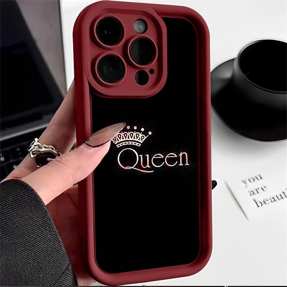 Angel Eye Soft TPU Phone Case for infinix Hot 20 30 Play 30i 40i Note 30 40 Pro Smart 5 6 7 8 SS53 King Queen Couple Lovers