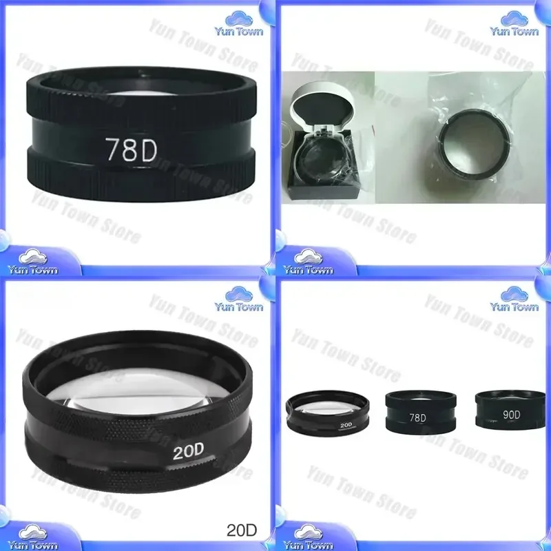 Ophthalmic 78D Retina Lens for Ophthalmology Eye Examination Tools for Ophthalmic Instruments Medical Diagnostic Equipment