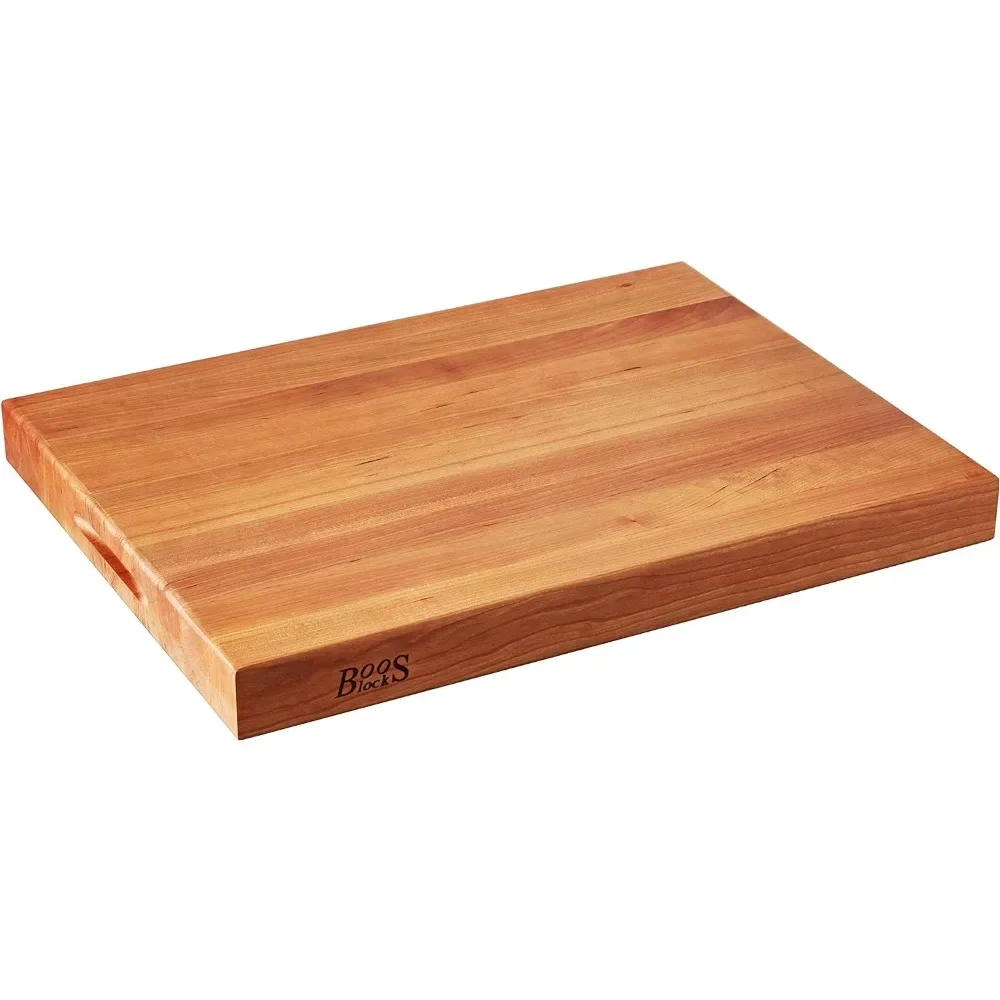 Cutting Table Block CHY-RA03 Maple Wood Edge Grain Reversible Cutting Board 24 Inches X 18 Inches X 2.25 Inches Kitchen Supplies