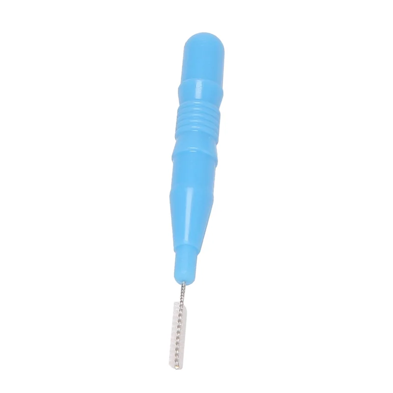 -AT52 500Pcs Interdental Brush Teeth Soft  Picks Tooth Floss Interdental Brush Refill  Toothpick Cleaners