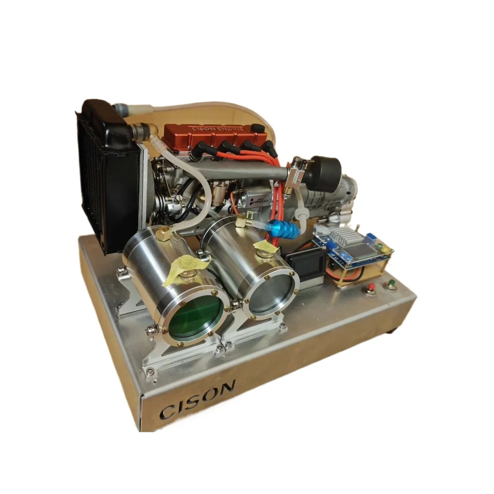 

Полный комплект модели четырехцилиндрового двигателя CISON включает в себя коробку передач, система охлаждения топливного бака, система зажигания, готовая модель двигателя