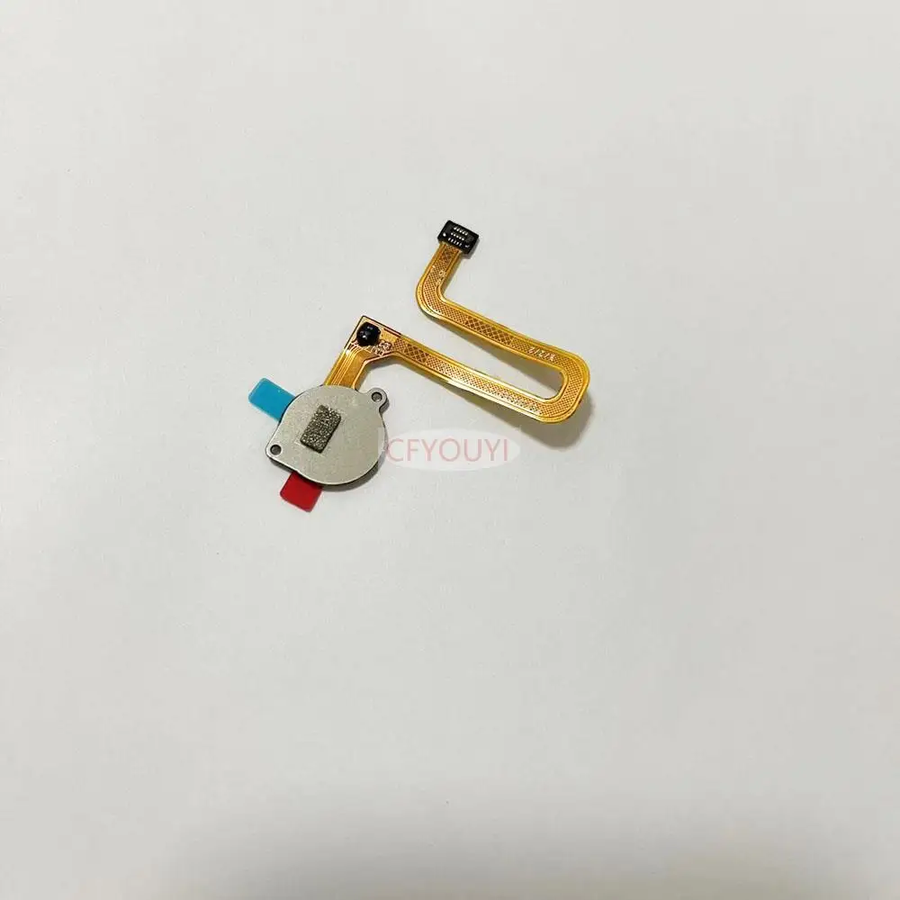 New Touch ID Fingerprint Sensor Home Button Flex Cable Part For Xiaomi Redmi 10C / Redmi 10 India / Poco C40