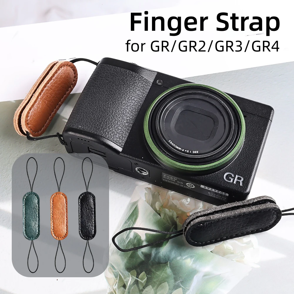 Camera Finger Strap Wrist Portable Rope Lock Hand Ring Buckle for Ricoh GR II III GR2 GR3 GRII GRIII GR4 Photograph Accessories