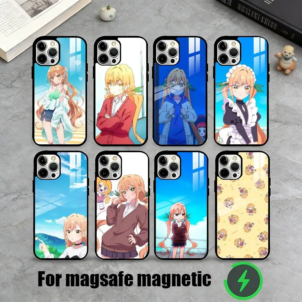 

I-Inda Karane Tsundere Phone Case For iPhone17,16,15,14,13,12,11 Plus,Pro Max Magnetic For Magsafe Wireless Charging
