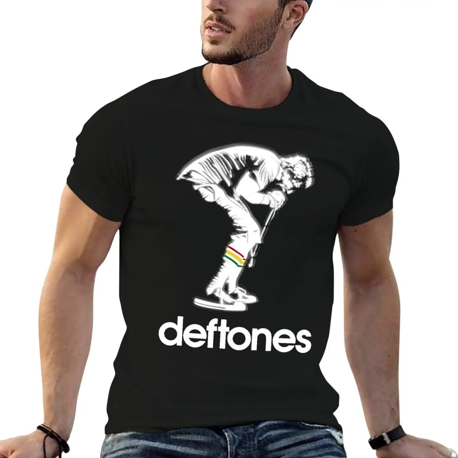 

White Pony Ohms Around The Fur Diamond Eyes Adrenaline T-Shirt Blouse plus sizes mens clothes