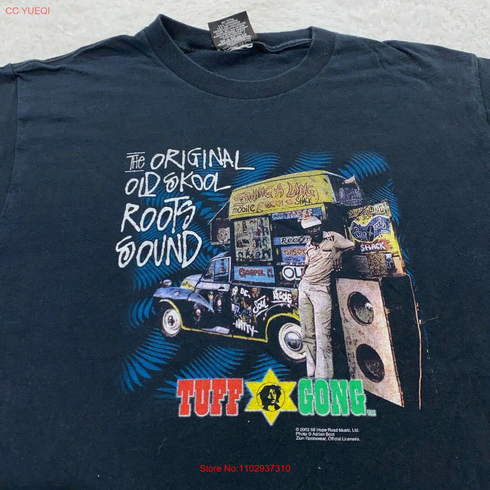 Vtg 2002 TUFF GONG концертная футболка M/L Боб Зигги марли Зион ротанга регги