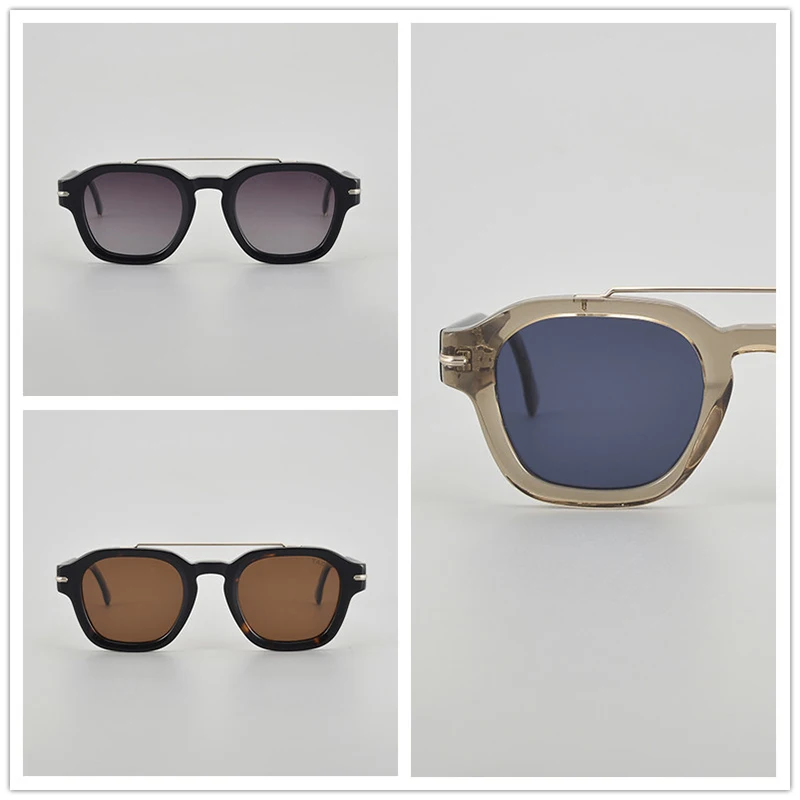 TAG 헤제키아 빈티지 아세테이트 편광 선글라스 남성용 고품질 레트로 디자이너 2025 선글라스 여성용 럭셔리 브랜드 선글라스