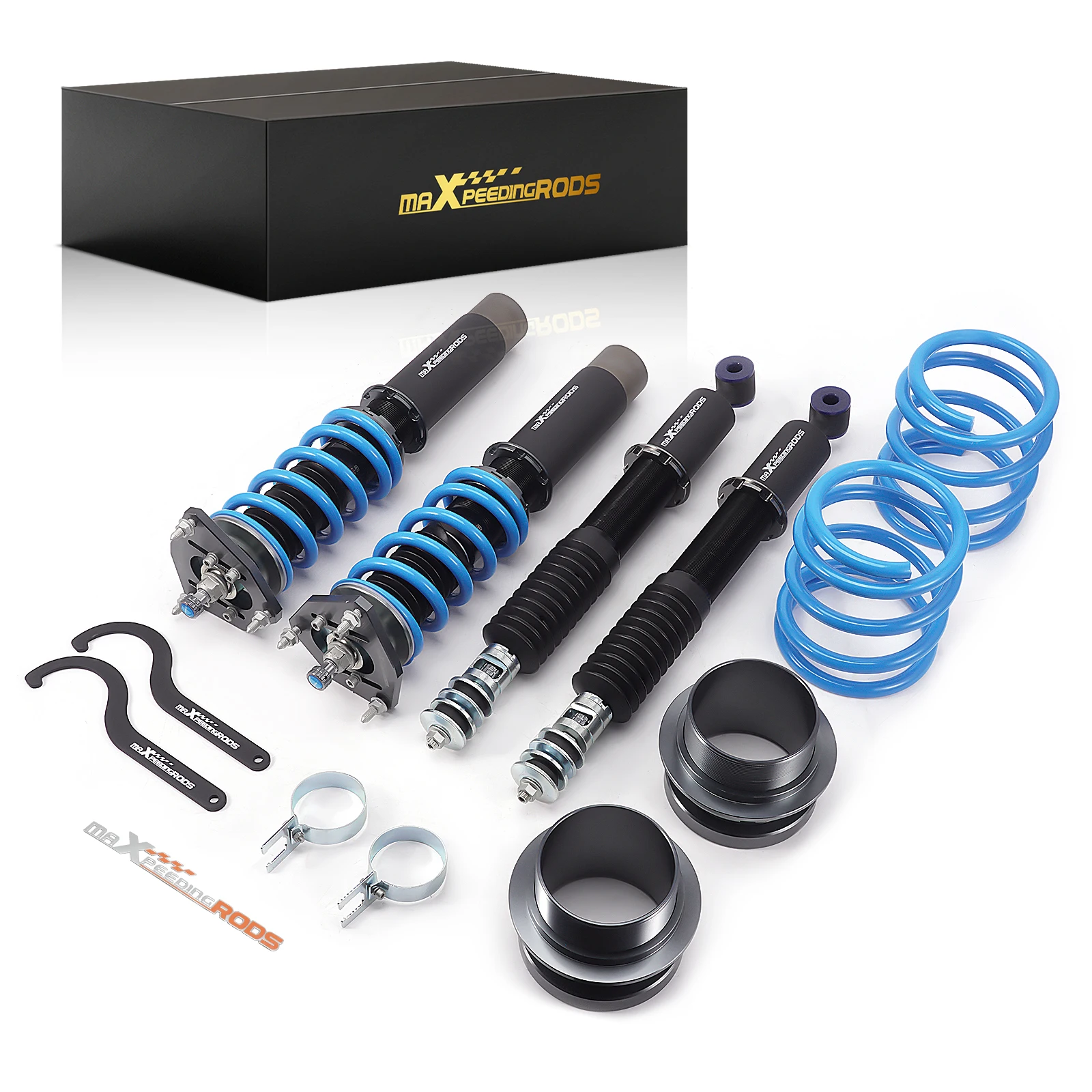 MaXpeedingrods T6 Coilovers 24 Way Damper Struts For Toyota Corolla AE86 1983-87