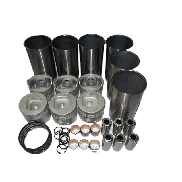 STD Size 6BG1 Engine Cylinder Liner Kit Manufacture 105mm Piston   For Diesel