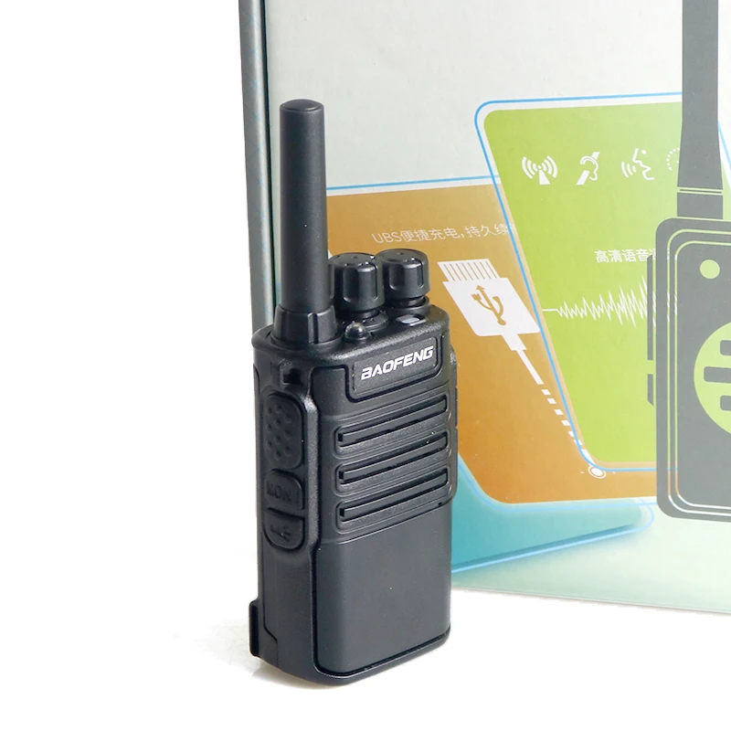 Baofeng-walkie-talkie Mini BF V8, intercomunicador uhf, transceptor hf, Radio Ham bidireccional, comunicador HF Transcei