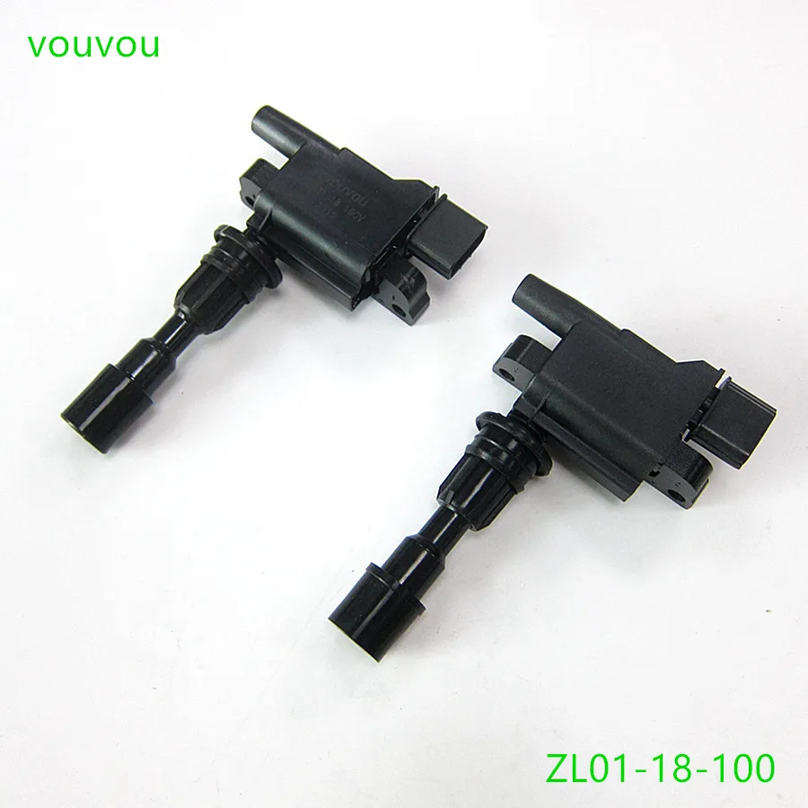 car accessories high quality ignition coil ZL01-18-100 for Mazda 323 family protege 1.6 1998-2006 BJ