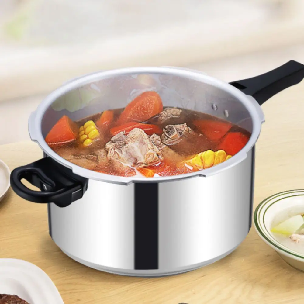 

Cookware 3 Liter Gas Stove Pressure Cooker Aluminium Alloy Explosion Proof Pressure Pot Thickened Mini Soup Pot Porridge