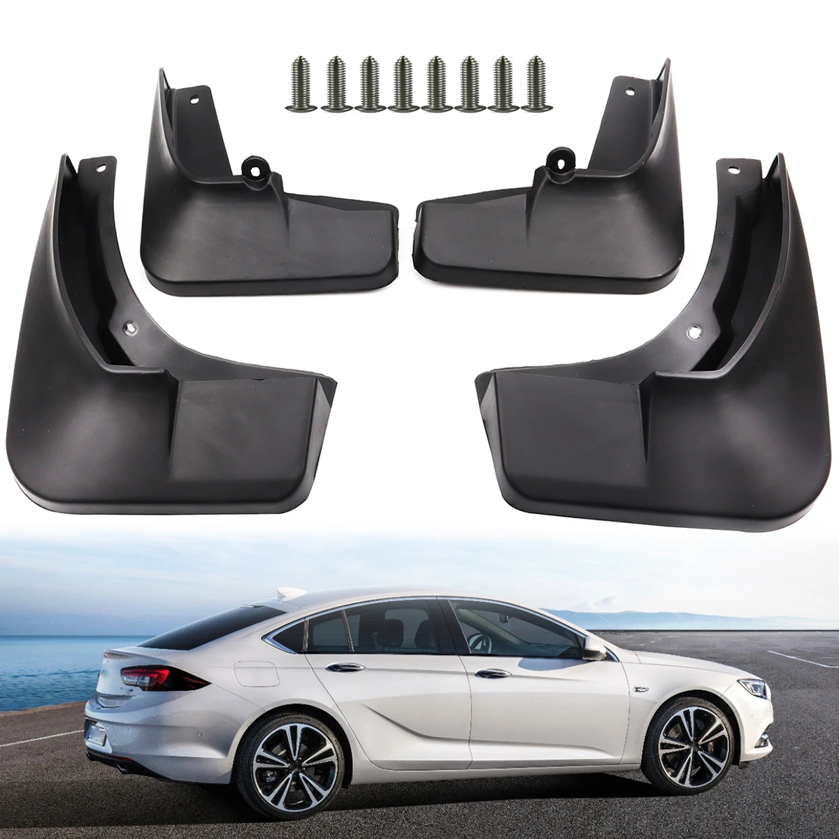 4X For Opel Vauxhall Insignia B MK2 Buick Regal Holden Commodore LT 2018 - 2022 Mud Flaps Splash Guards Mudguards 2019 2020 2021