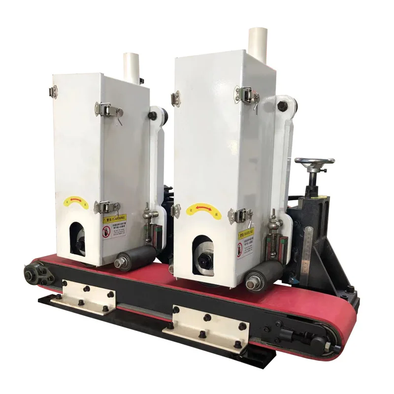 

Small Automatic Flat Polishing Machine For Stainless Steel Wire Drawing Metal Rust Removal Flat Sheet Polishing Brushing Machine