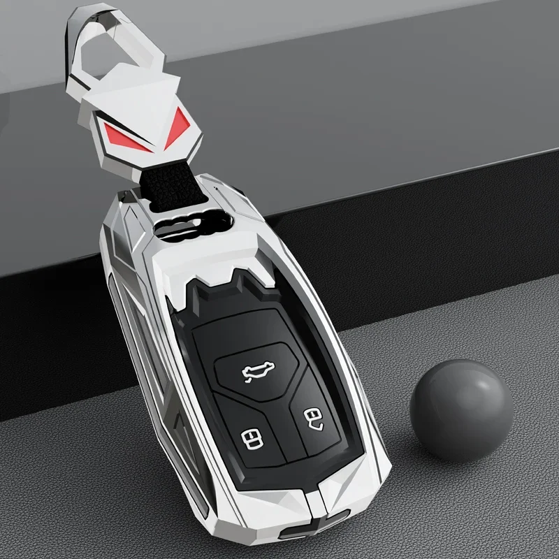 

Zinc Alloy Car Remote Key Cover Case Shell For Audi A4 B9 A5 A6L A6 S4 S5 S7 8W Q7 4M Q5 TT TTS RS Coupe Styling Accessories