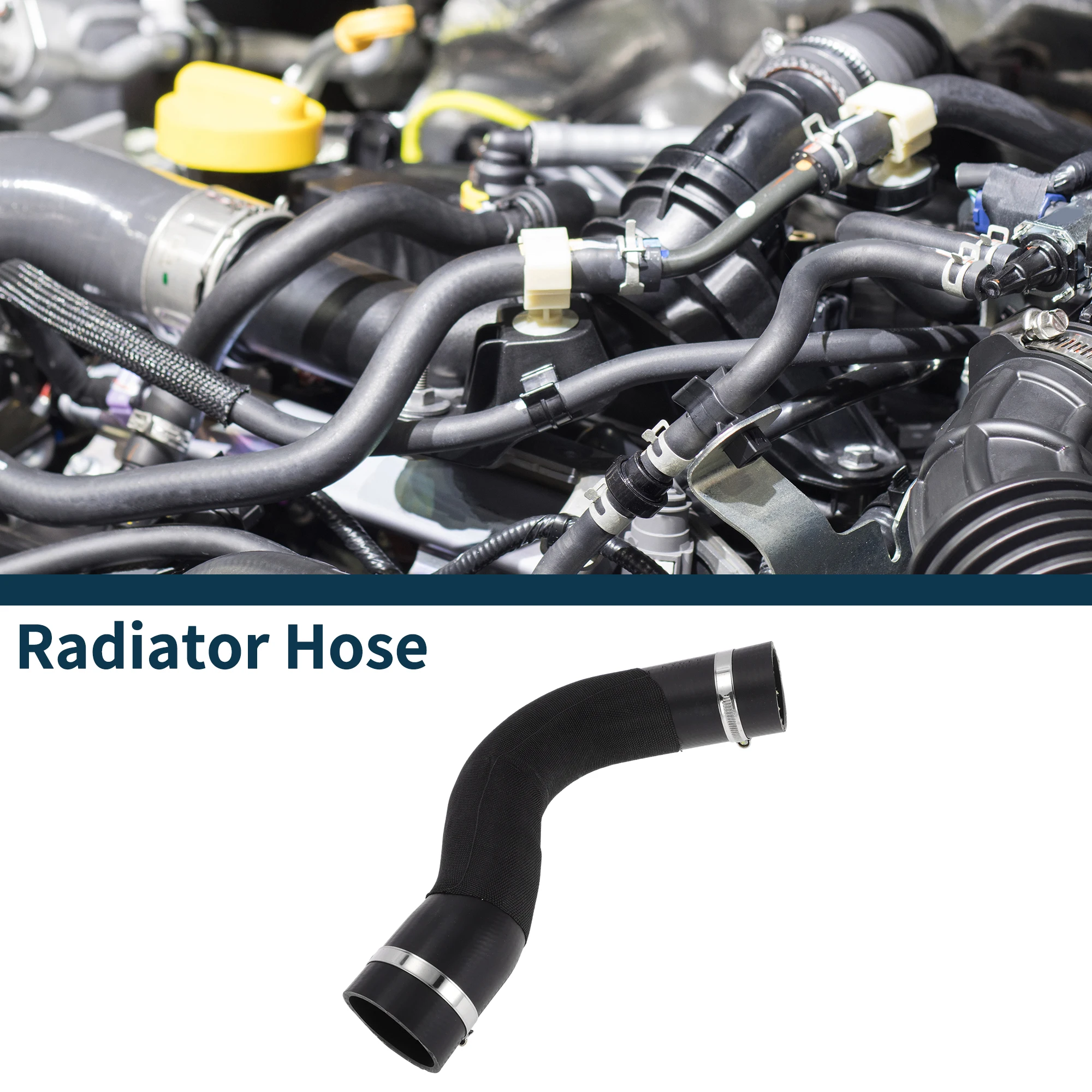 X Autohaux Radiator Hose Heater Hose for Land Rover Discovery Sport 2015-2019 No.LR024516 Rubber Boost Intake Manifold Black