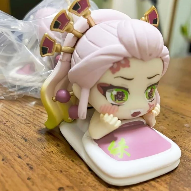 In Voorraad Echte Officiële Stasto Demon Slayer Gashapon Adem Van De Demon Nieuwe Kleur Speelgoed Gift Editie Rui Gyutaro Daki Speelgoed Gift