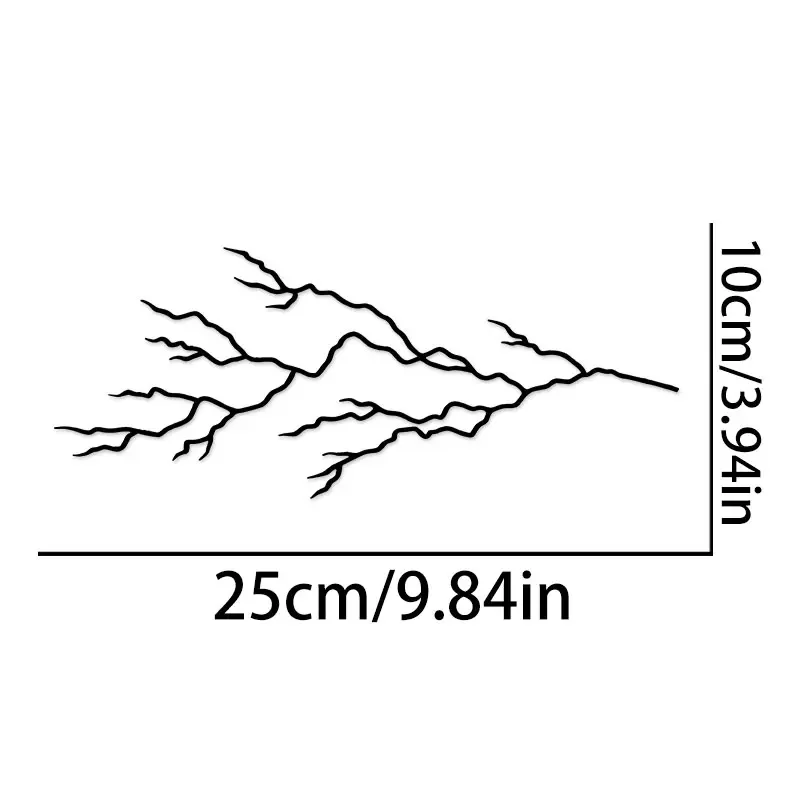 1PC Lightning Sticker Waterproof Vinyl Decals Motorcycle Fuel Tank Helmet Box Windshield Fairing Decor