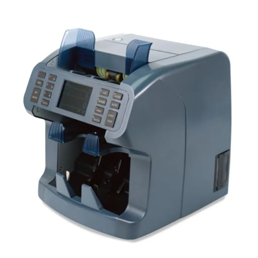 

H-8900 Bank-Grade 2-Pocket Money Counter and Sorter with Built-in Printer - Mixed Denomination White Light/IR/UV/MG Detection a