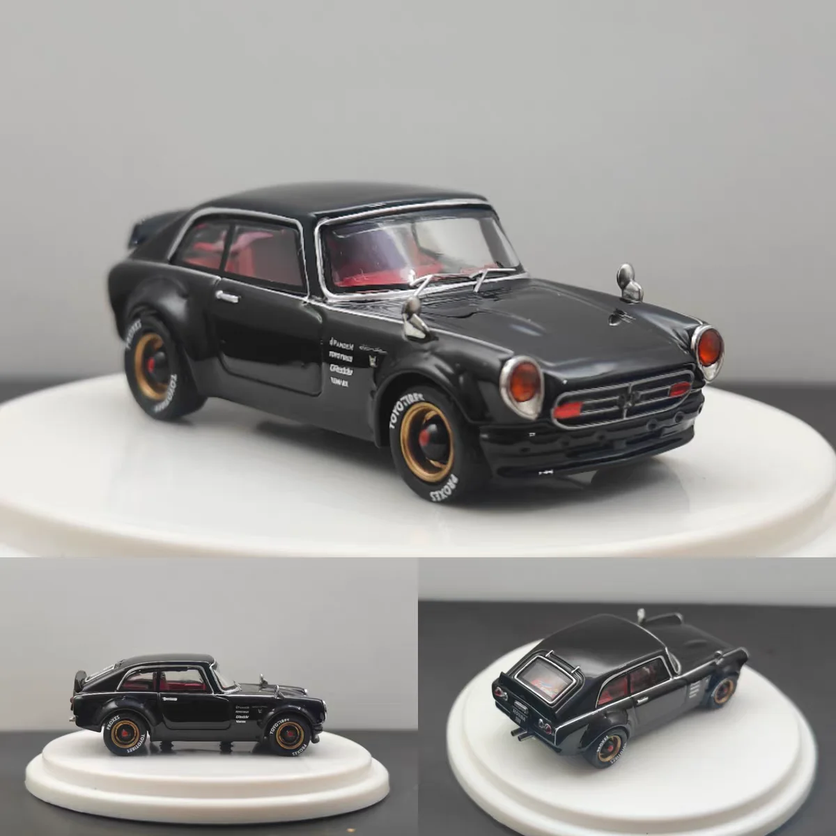 

Литой под давлением MJ масштаб 1:64 Honda S800 модель автомобиля из сплава Коллекционная игрушка в подарок сувенир дисплей орнамент