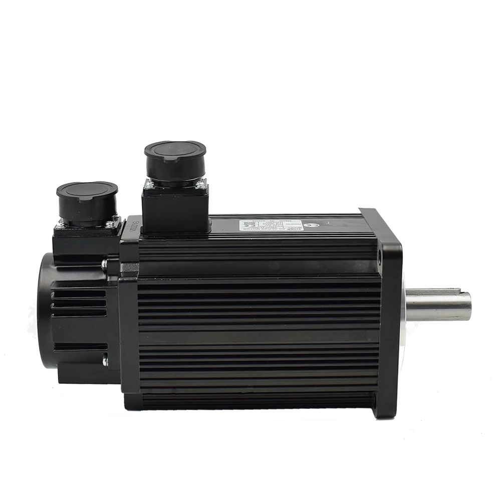 

CNC servo motor until kit 130mm 220V 1kw 4Nm 2500Rpm Ac Servo Motor and Drive Kit with 5M Cable