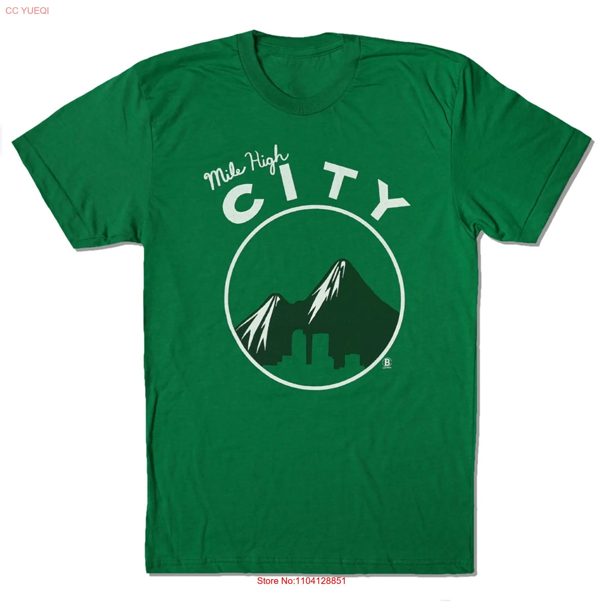 Mile High City T Shirt long or short sleeves