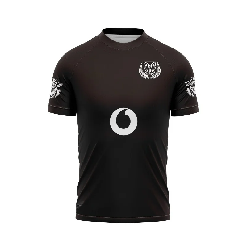 

2023 New Zealand Warriors training jersey men's retro version