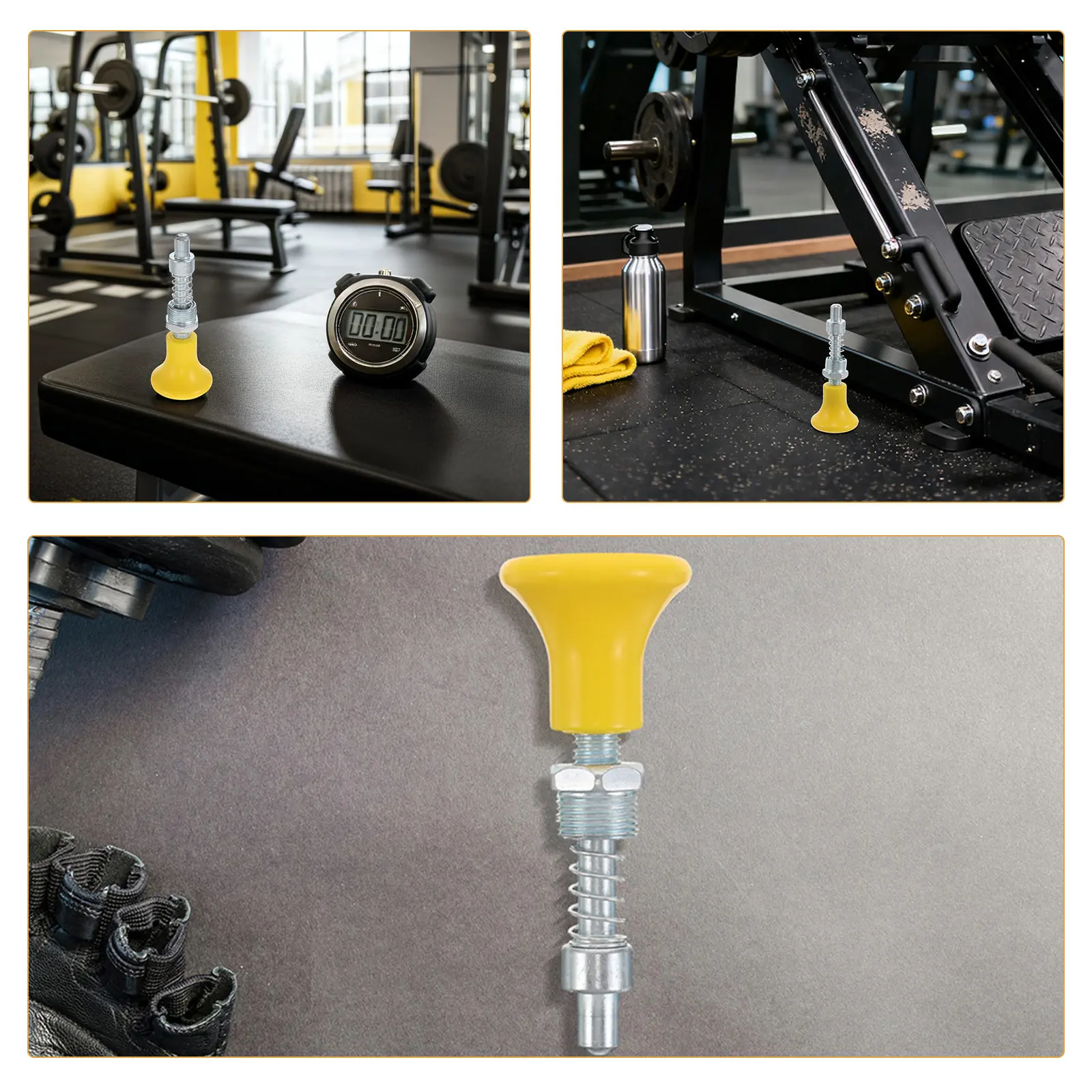 Home Gym Cable Machine With Weight Stack - 2Pcs Weight Stack Pin Gym Equipment