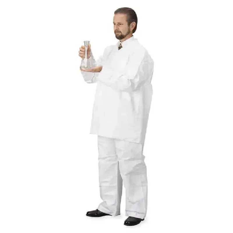 

Disposable Pants, M, White, Polyolefin, Elastic Waist