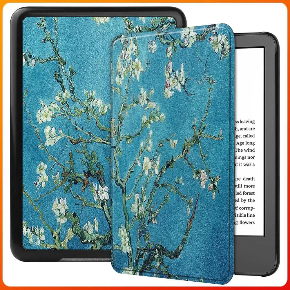 

PU Leather Case with Auto Sleep and Wake for Kindle Paperwhite 12th Gen 2024 7inch for Kindle Colorsoft Signature Edition 7inch