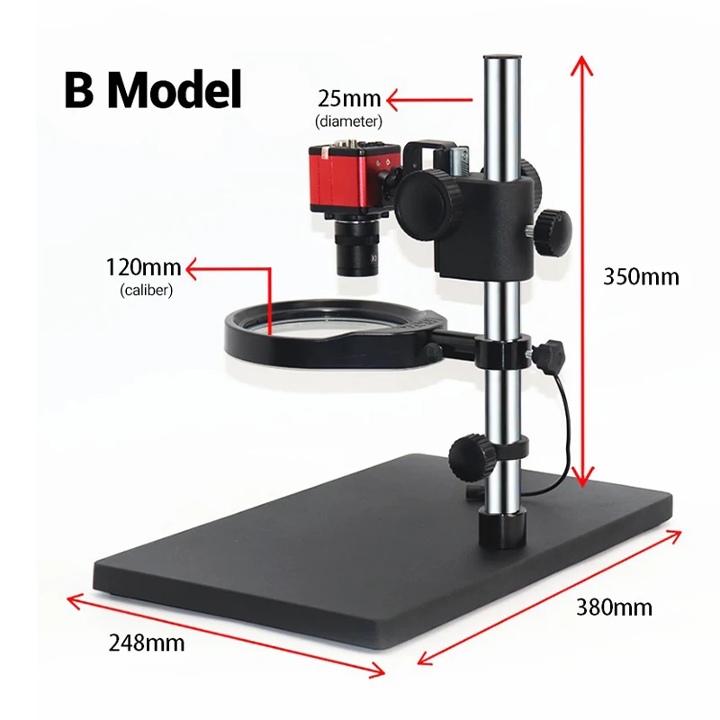 Kit de support de caméra de trou M3M6, support de microscope industriel, approvisionnement d'usine