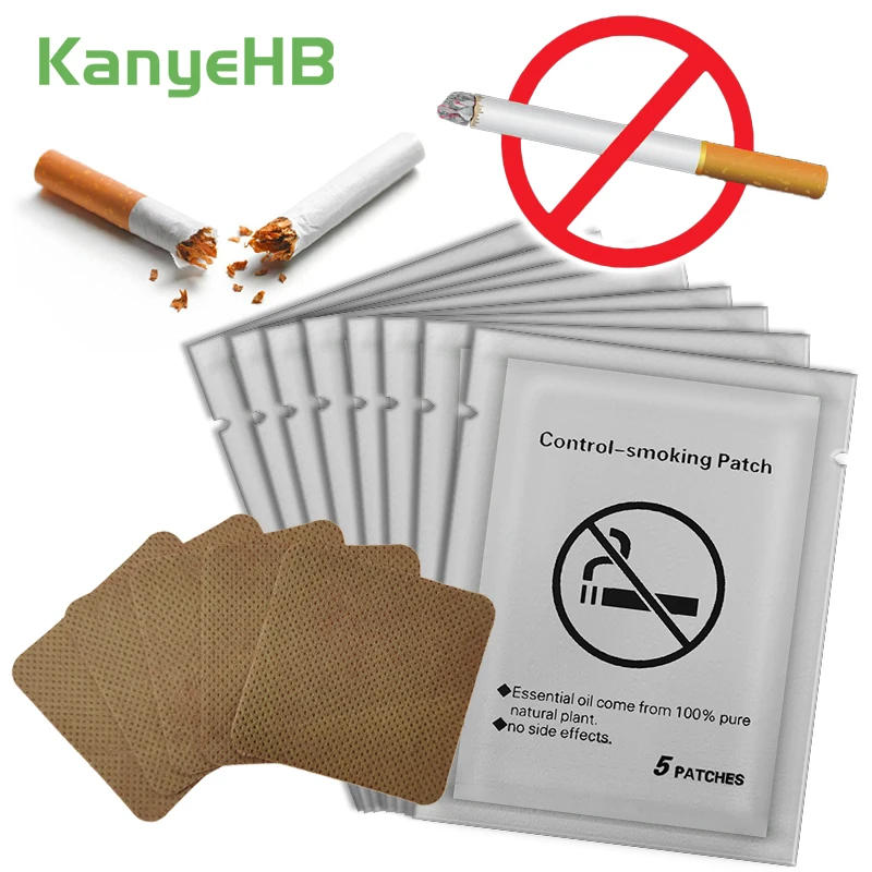 

40pcs=8bags Smoking Cessation Stickers Medical Quit-smoking Plaster Stop-smoking Product Anti Smoking Patch Reduce Smoking A441