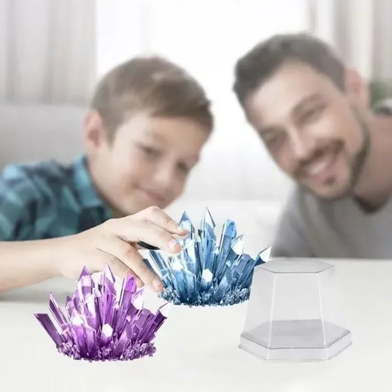 Magic Crystal Growing Kit Crystal Scientific Experiment Puzzle Educational Stress Relief Toy for Kids