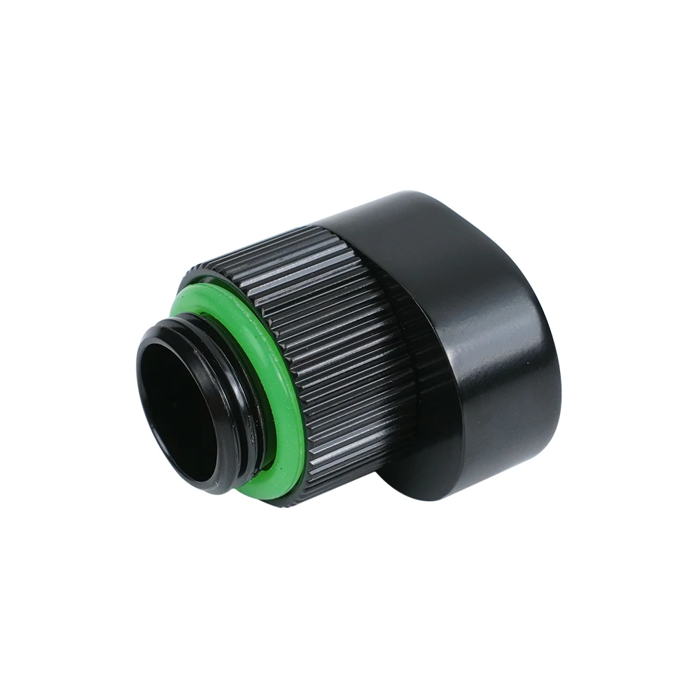 Bitspower Touchaqua 360 Rotary Offset Connector Suitable 5mm Adapter,Path Alignment Brass FittingS,Black,Silver,BPTA-PAM-GS
