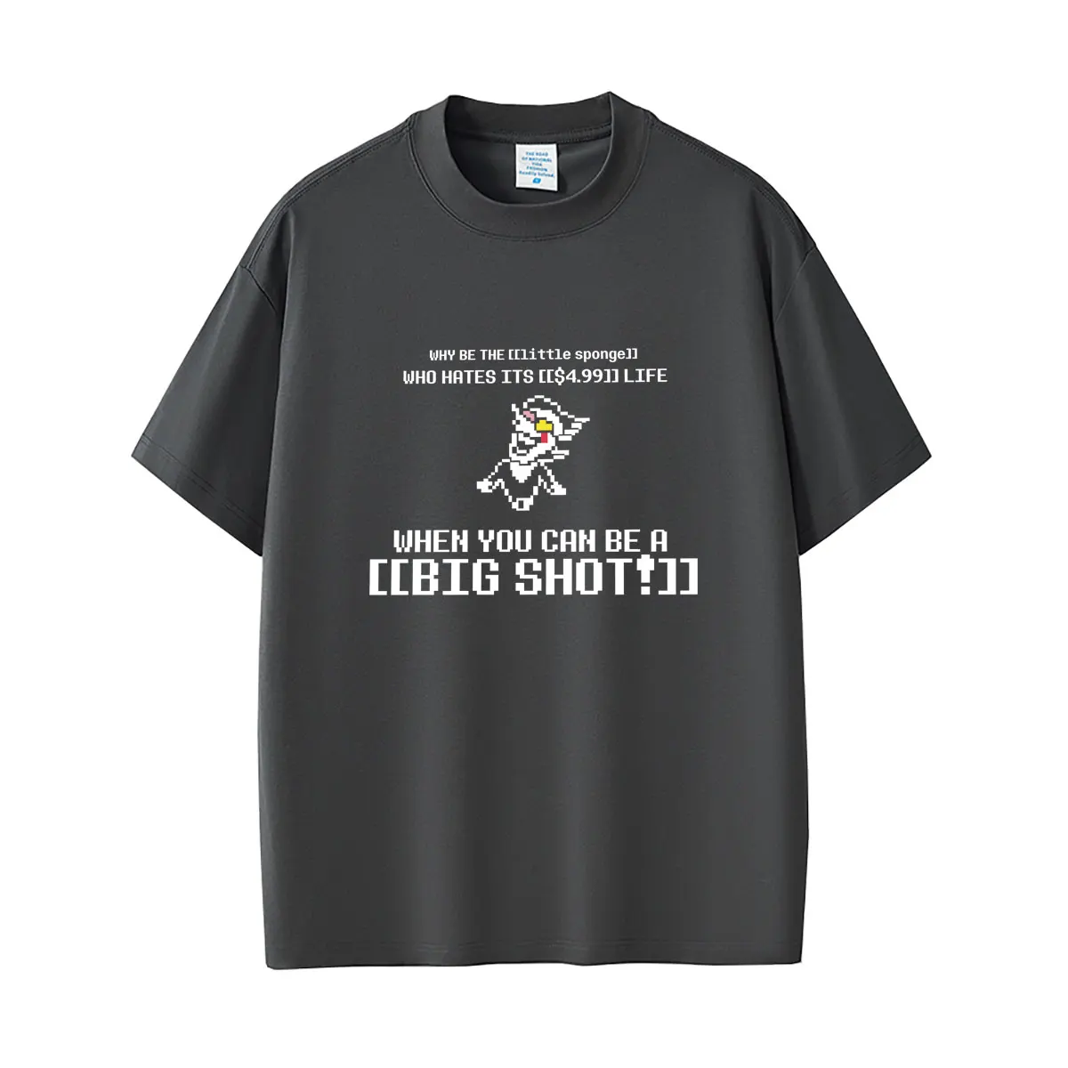 Game Deltarune Spamton Funny Meme T Shirts Men Women Clothing Casual Humor T-shirt Summer Unisex High Quality Soft Cotton Tshirt