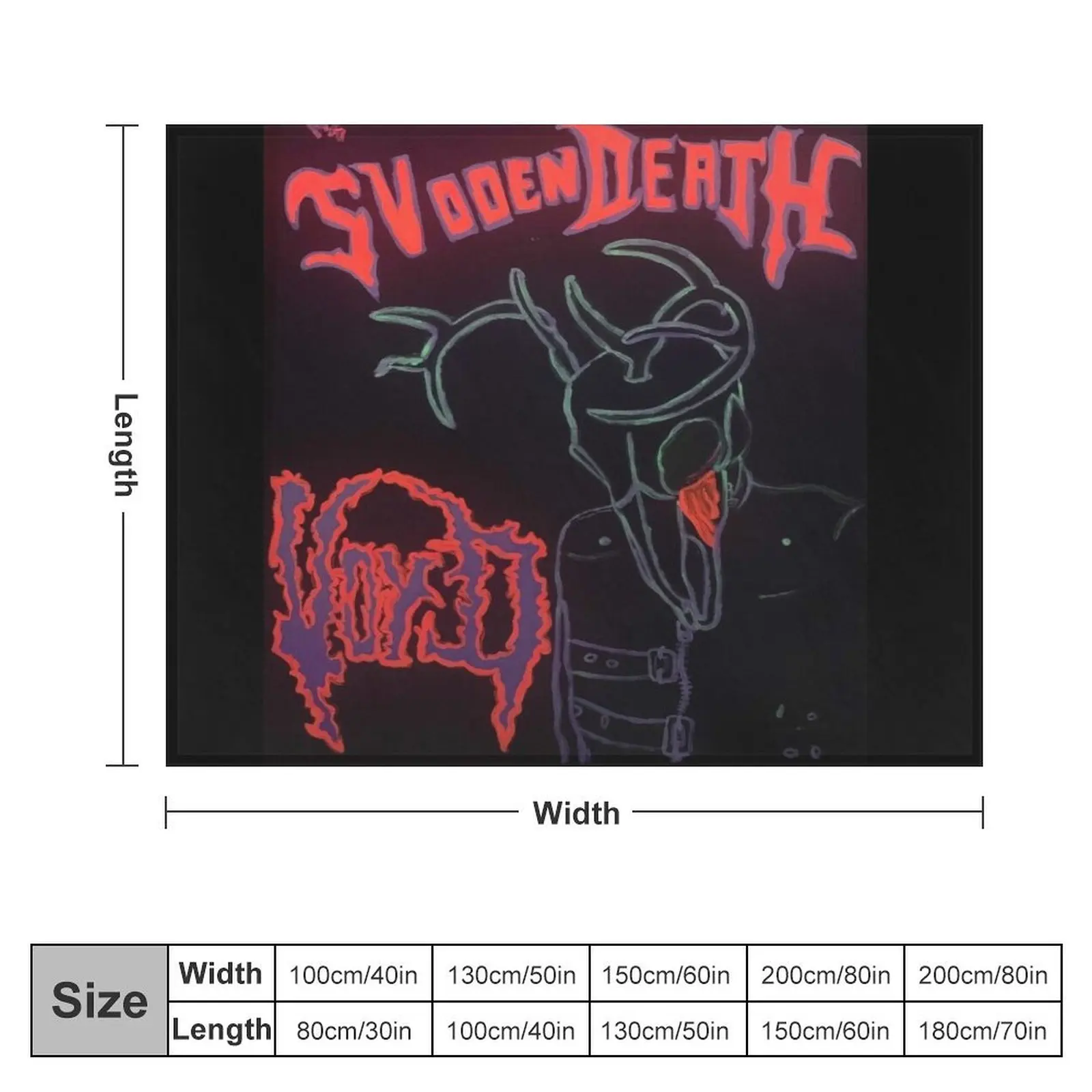 Svdden Death - Fan Art Throw Blanket Beach Nap Summer Beddings Decorative Beds Blankets